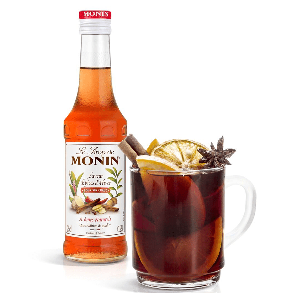 Coffret Boissons Hivernales MONIN 3x25cl - Pour Boisson et Vin Chaud