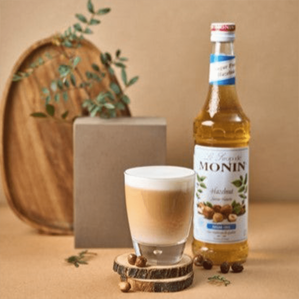 Sirop Noisette MONIN 70cl - Pour Boissons Chaudes et Cocktails