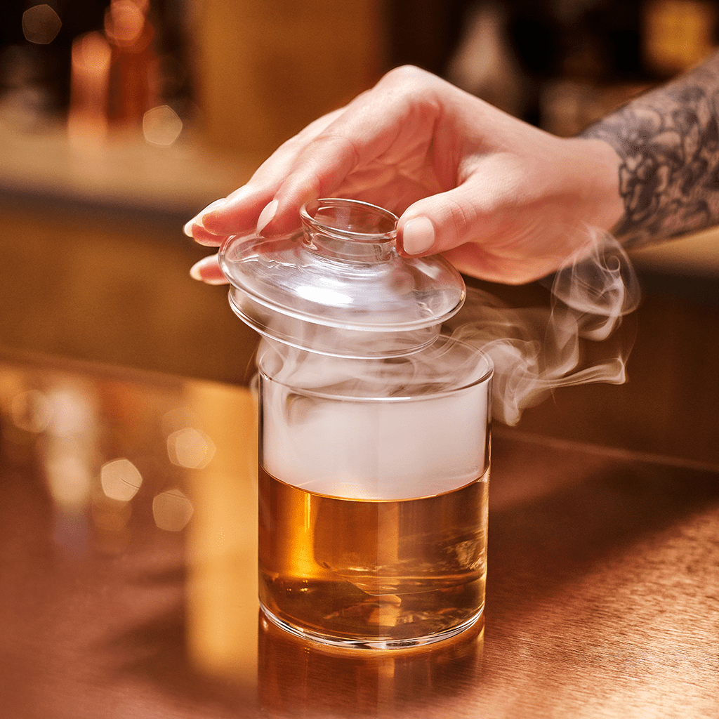 Couvercles à Fumée en Verre pour Cocktails et Infusions (x6)