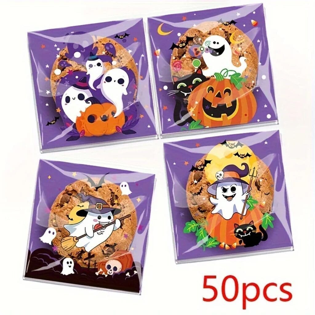 Emballage Bonbons Halloween 50 pièces