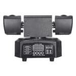 Jeu de lumière compact à double faisceau laser