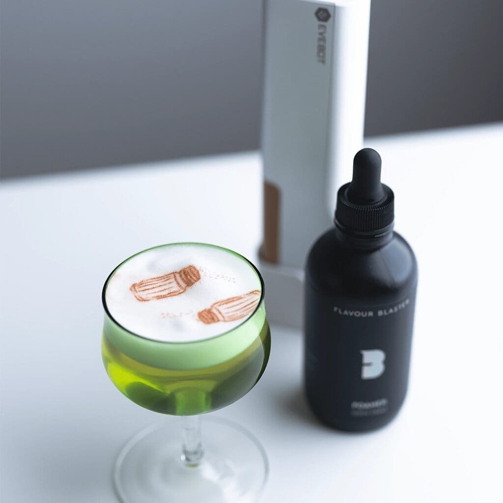 Foamer Cocktail Impression sur Mousse