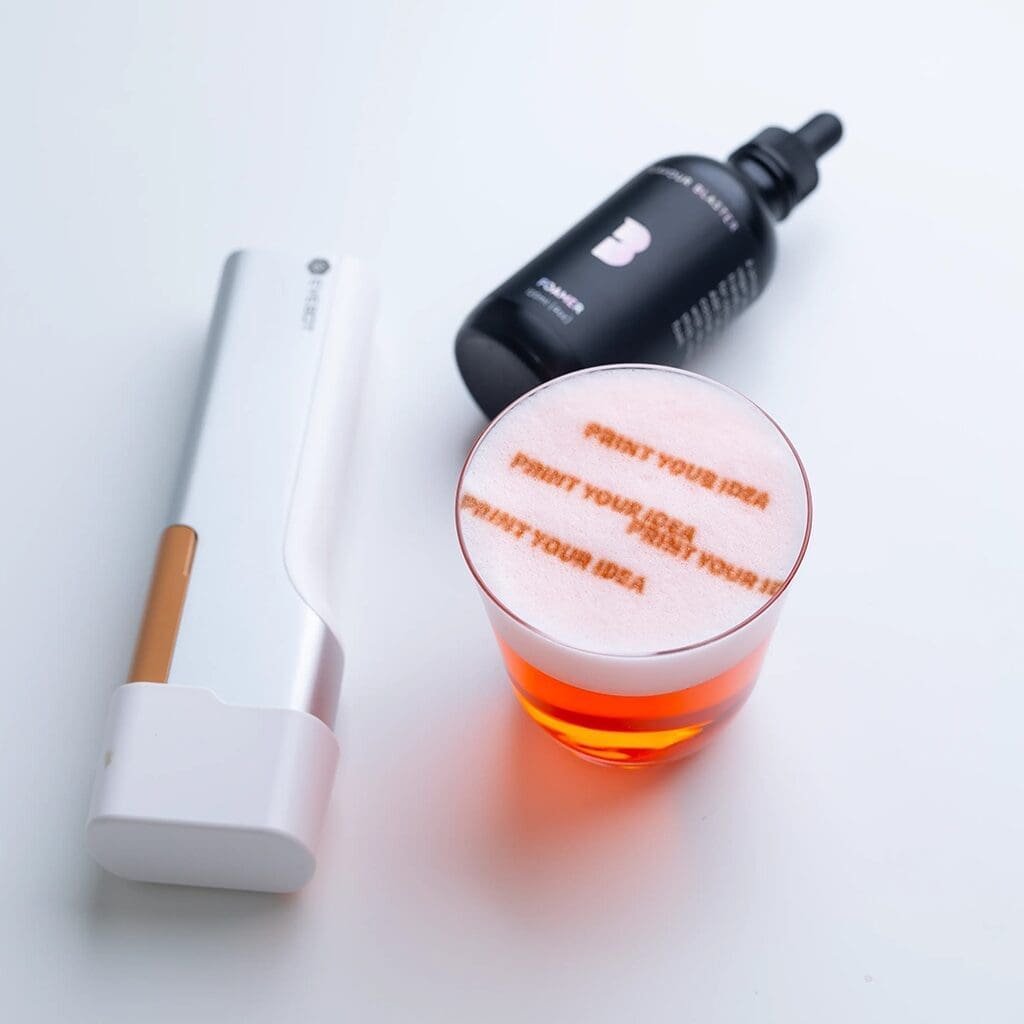 Foamer Cocktail Impression sur Mousse