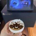 Machine Imprimante Alimentaire Professionnelle sur Mousse pour Cocktails et Cafés