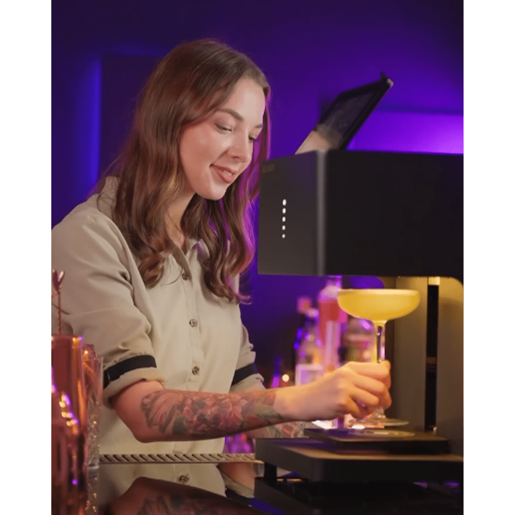 Machine Imprimante Alimentaire Professionnelle Multi couleurs sur Mousse pour Cocktails et Cafés