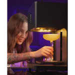 Machine Imprimante Alimentaire Professionnelle Multi couleurs sur Mousse pour Cocktails et Cafés