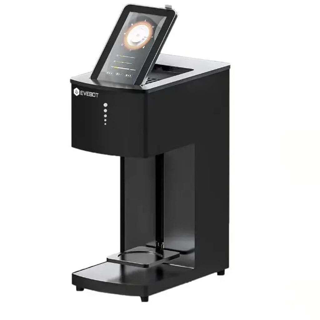 Mini Machine Imprimante Alimentaire sur Mousse pour Cocktails et Cafés