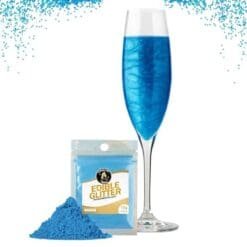 Paillettes Comestibles Cocktail Sans Goût Bleu - Sachet 12g