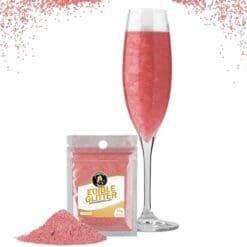 Paillettes Comestibles Cocktail Sans Goût Or Rose- Sachet 12g
