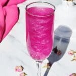 Paillettes Comestibles Cocktail Sans Goût - Rose Fushia