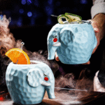 Set de 2 Verres Tiki Éléphant