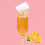 Bombe à paillettes Barbe à Papa Saveur Orange Douce